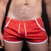 Breedwell Retro Remix Shorts Red Front