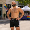 Breedwell Trade Trainer Shorts Black Front 1