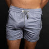 Breedwell Trade Trainer Shorts Heather Gray Front