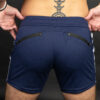 Breedwell Trade Trainer Shorts Navy Back