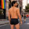 Go Softwear A J Ultra Running Shorts Black Rear Go Softwear A J Ultra Running Shorts Black Rear