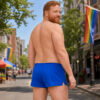 Go Softwear A J Ultra Running Shorts Royal Blue Rear Go Softwear A J Ultra Running Shorts Royal Blue Rear