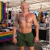 Go Softwear LA Wash French Terry Shorts Juniper Green Front