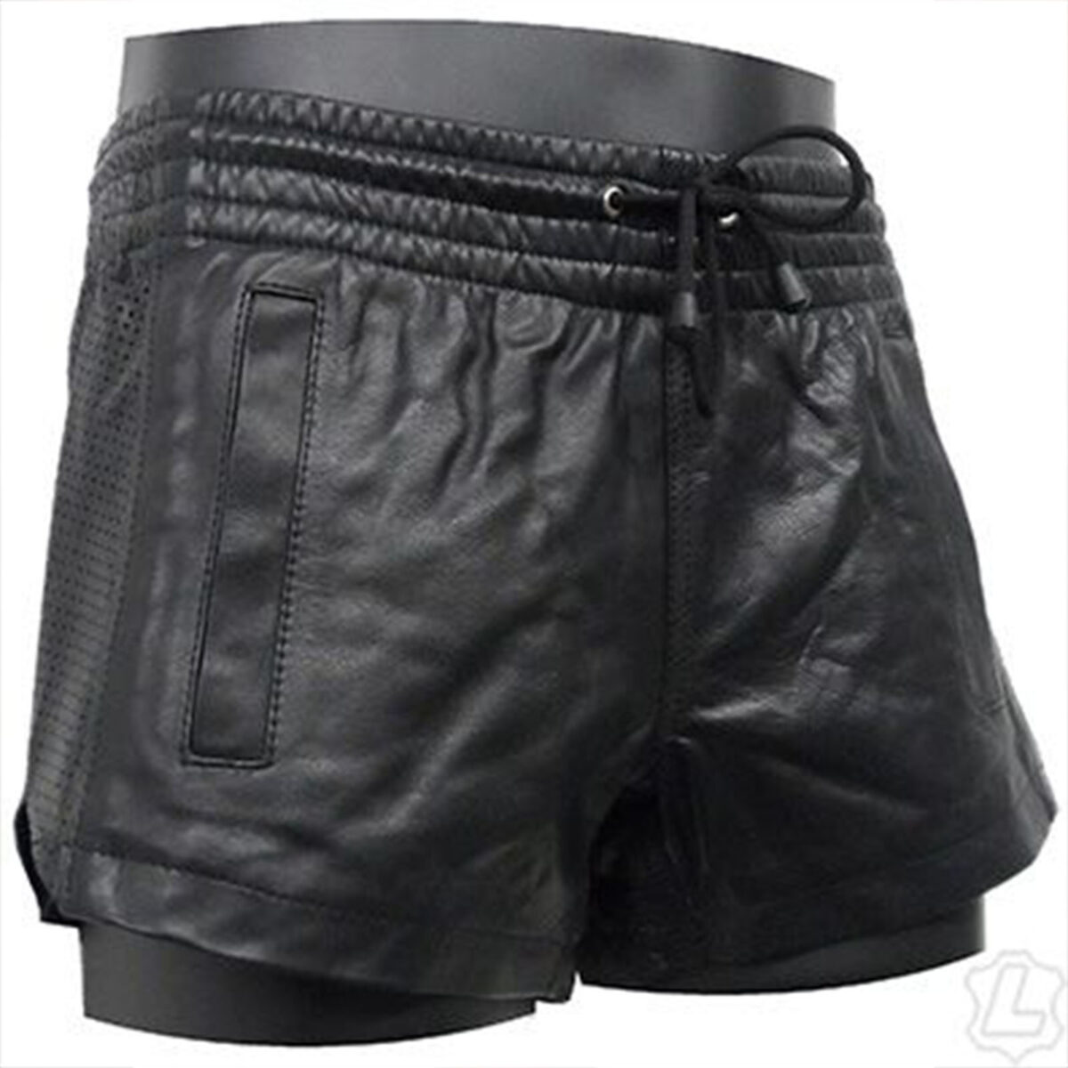 Kookie Perforated Side Shorts