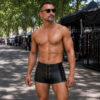 LeatherWerks Tri Lace Shorts Front LeatherWerks Tri Lace Shorts Front