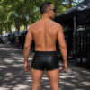 LeatherWerks Tri Lace Shorts Rear LeatherWerks Tri Lace Shorts Rear