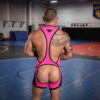 Breedwell After Dark Singlet Pink Rear