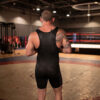 Go Softwear Noir Pleather Singlet Rear Go Softwear Noir Pleather Singlet Rear