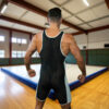 Go Softwear Peep Wrestler Singlet Black Rear Go Softwear Peep Wrestler Singlet Black Rear