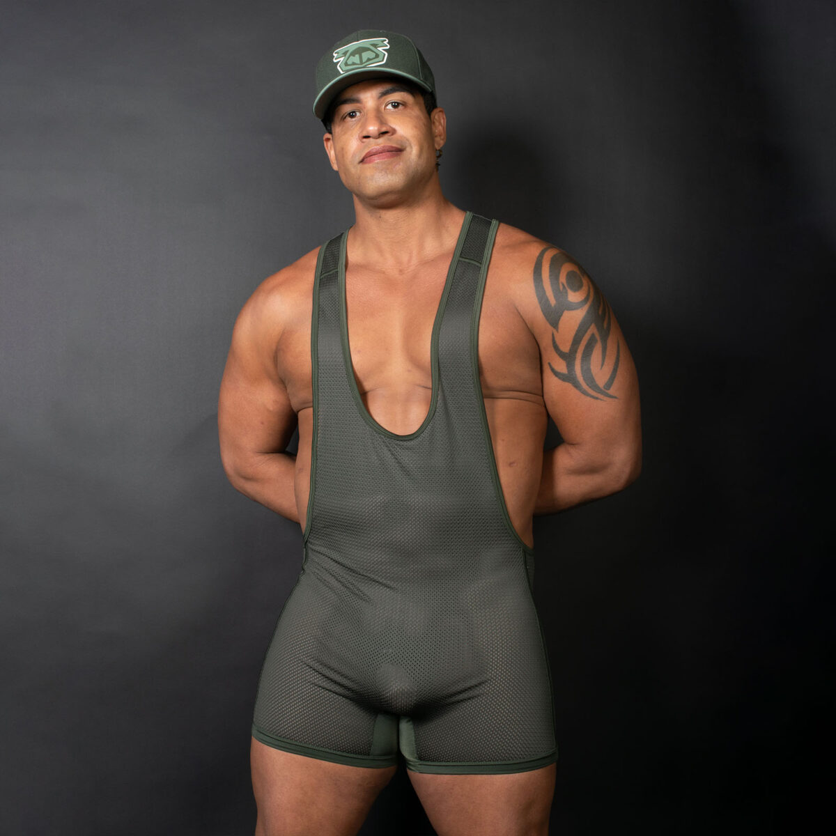 Nasty Pig Topographic Singlet Front