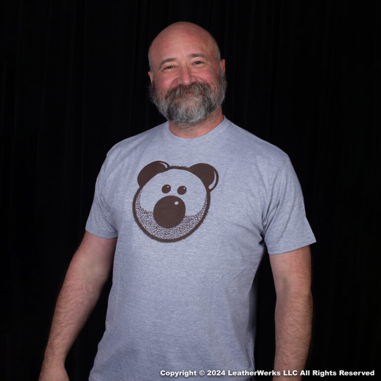 Beardy Bear T-Shirt Front