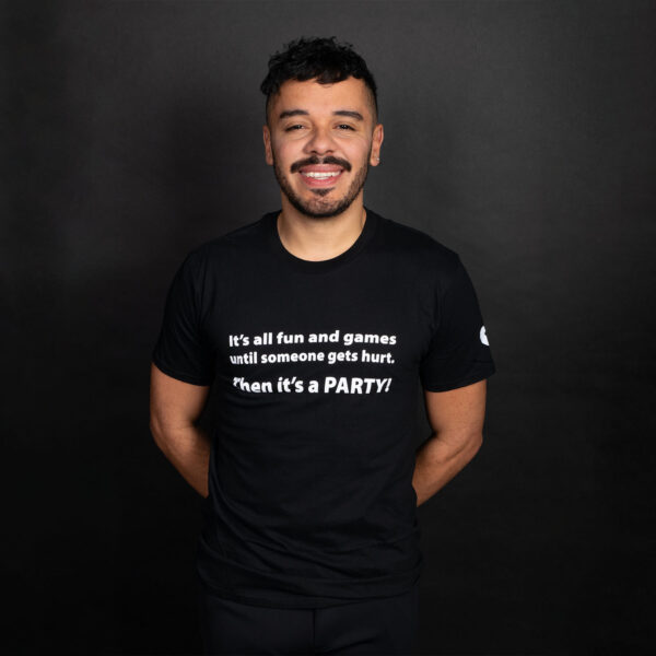 Its All Fun and Games T Shirt Front