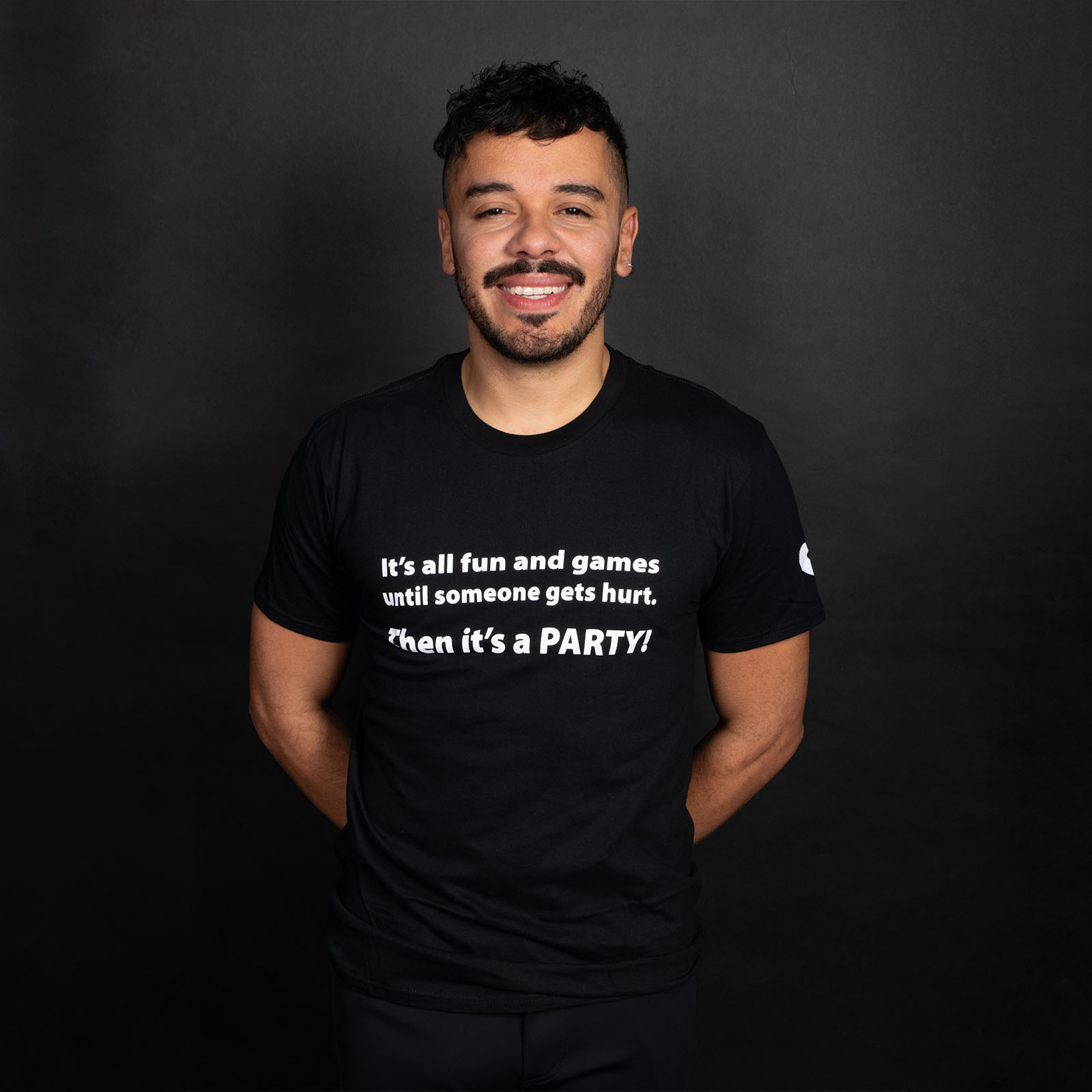 Its All Fun and Games T Shirt Front