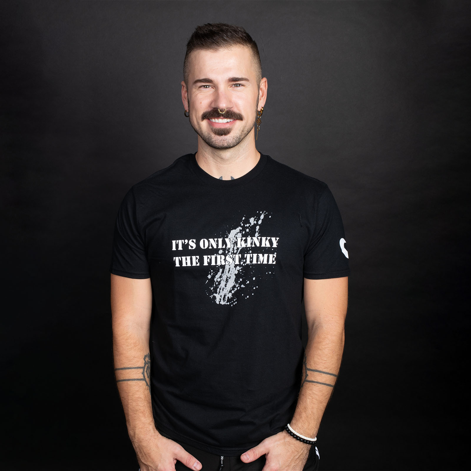 Its Only Kinky T Shirt Front Its Only Kinky T Shirt Front