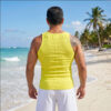 Go Softwear Rib Tank Top Sunny Lime Back