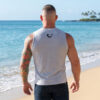 LeatherWerks Muscle Tank Gray Rear
