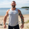 LeatherWerks Classic Tank Gray Lifestyle LeatherWerks Classic Tank Gray Lifestyle