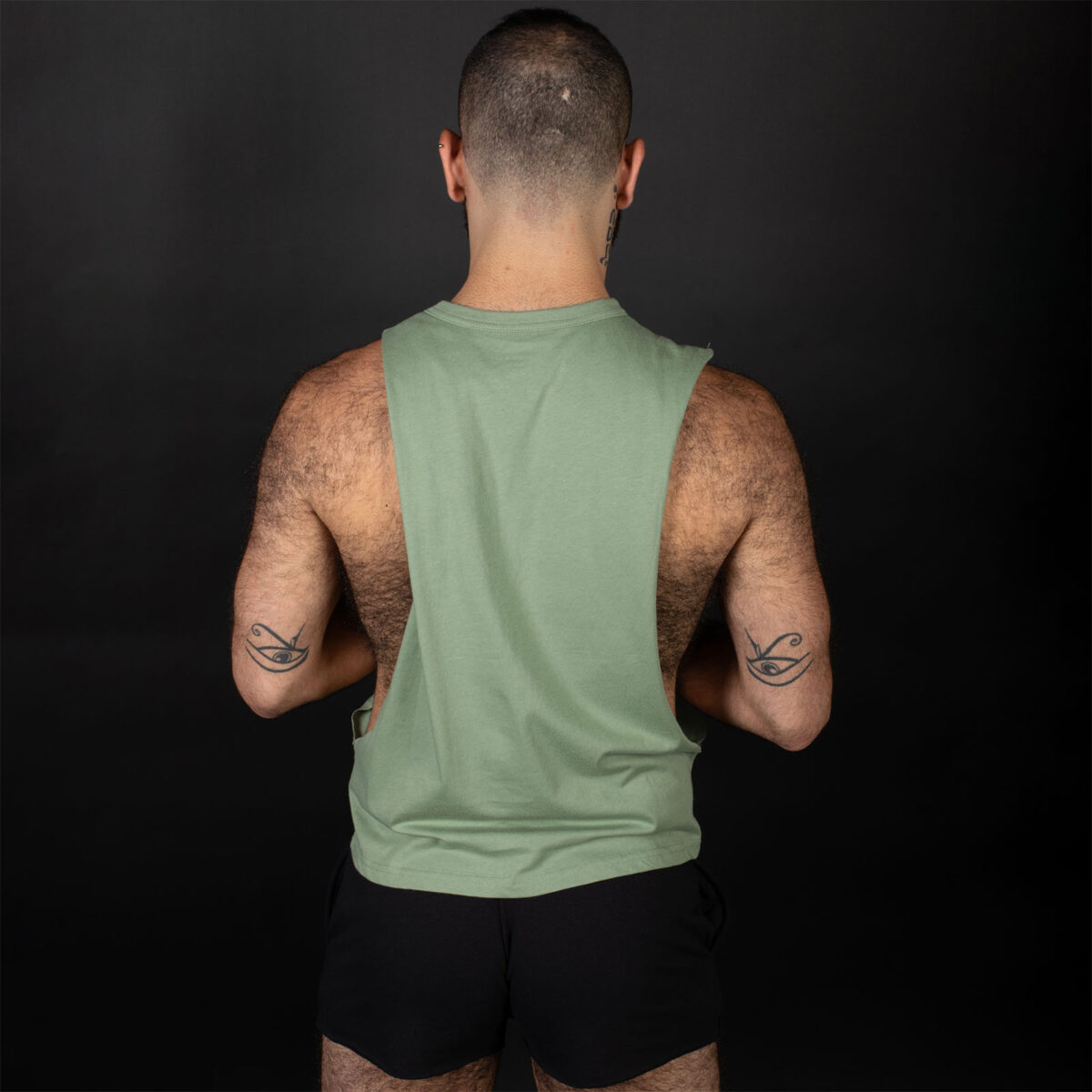 Nasty Pig Brandmark Shredder Tank Hedge Green Rear