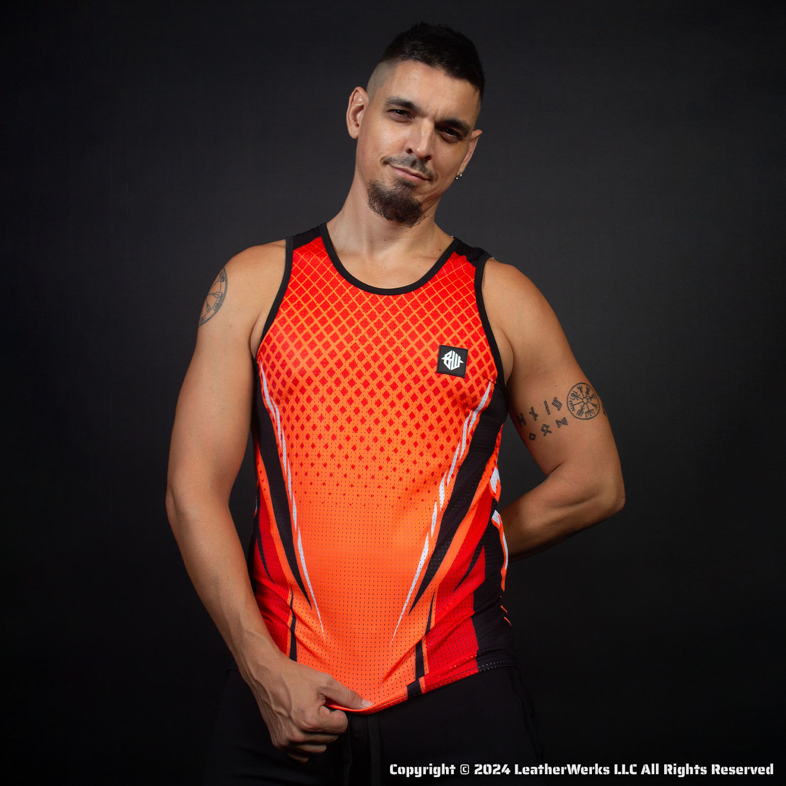 Breedwell Snax Tank Neon Orange 1