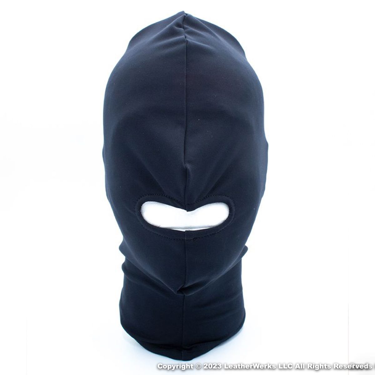 Mr B Lycra Hood Mouth Open Bk – LeatherWerks