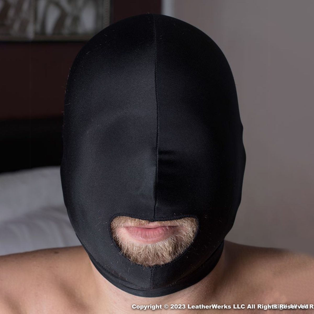 Spandex Hood with Mouth - LeatherWerks