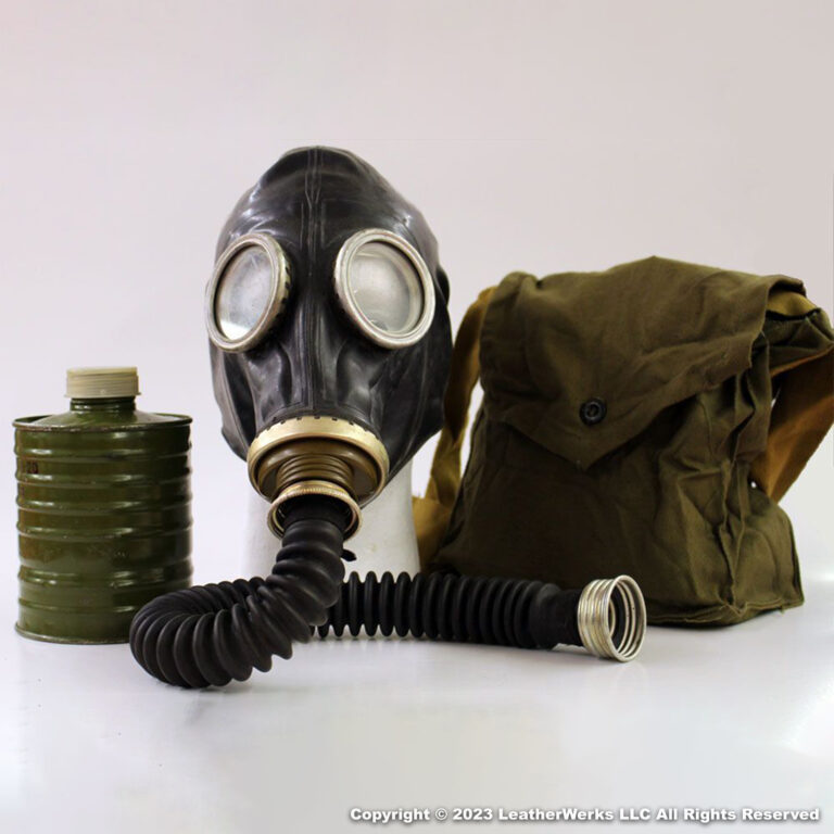 Gas Mask Black with Hose
