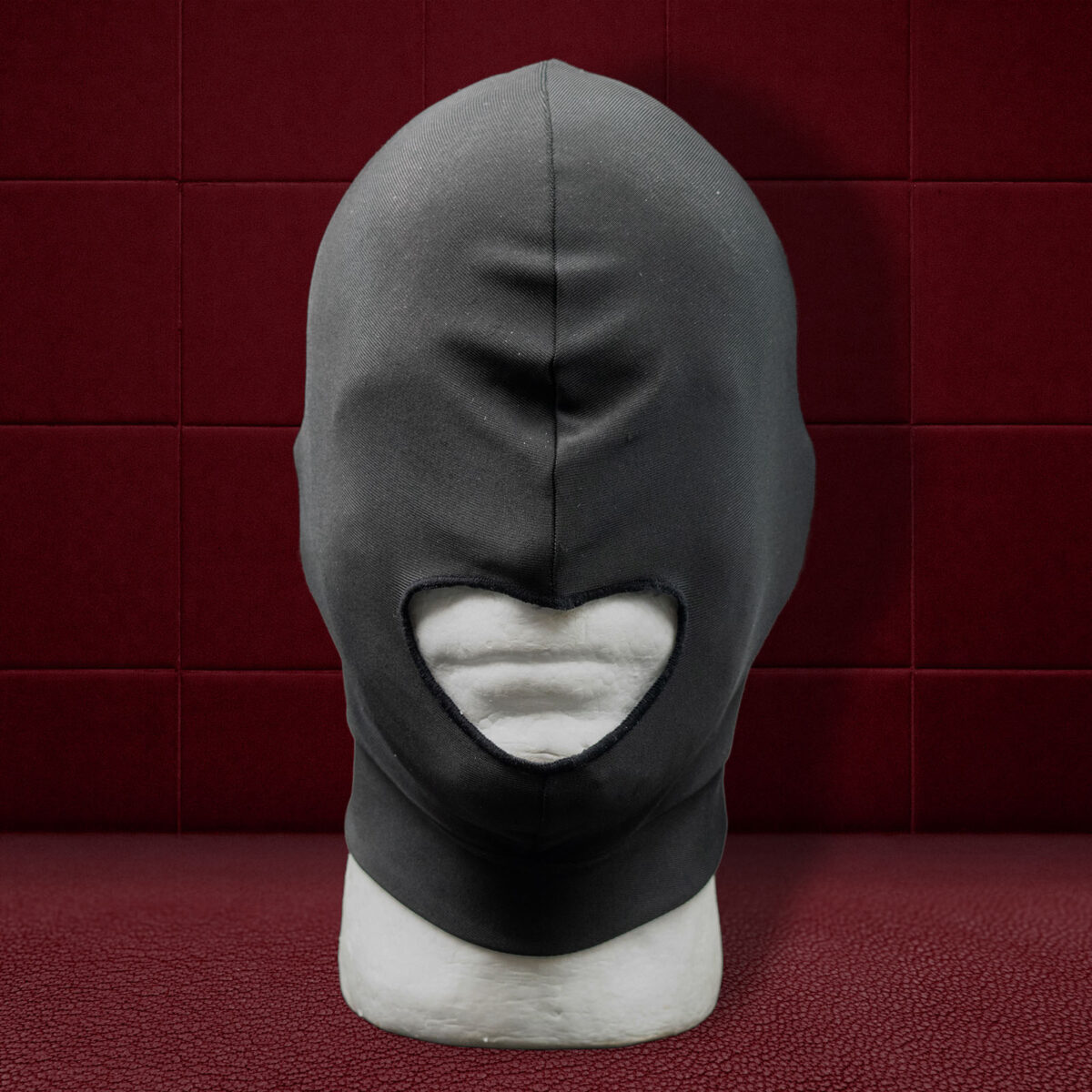 Spandex Hood Mouth Opening
