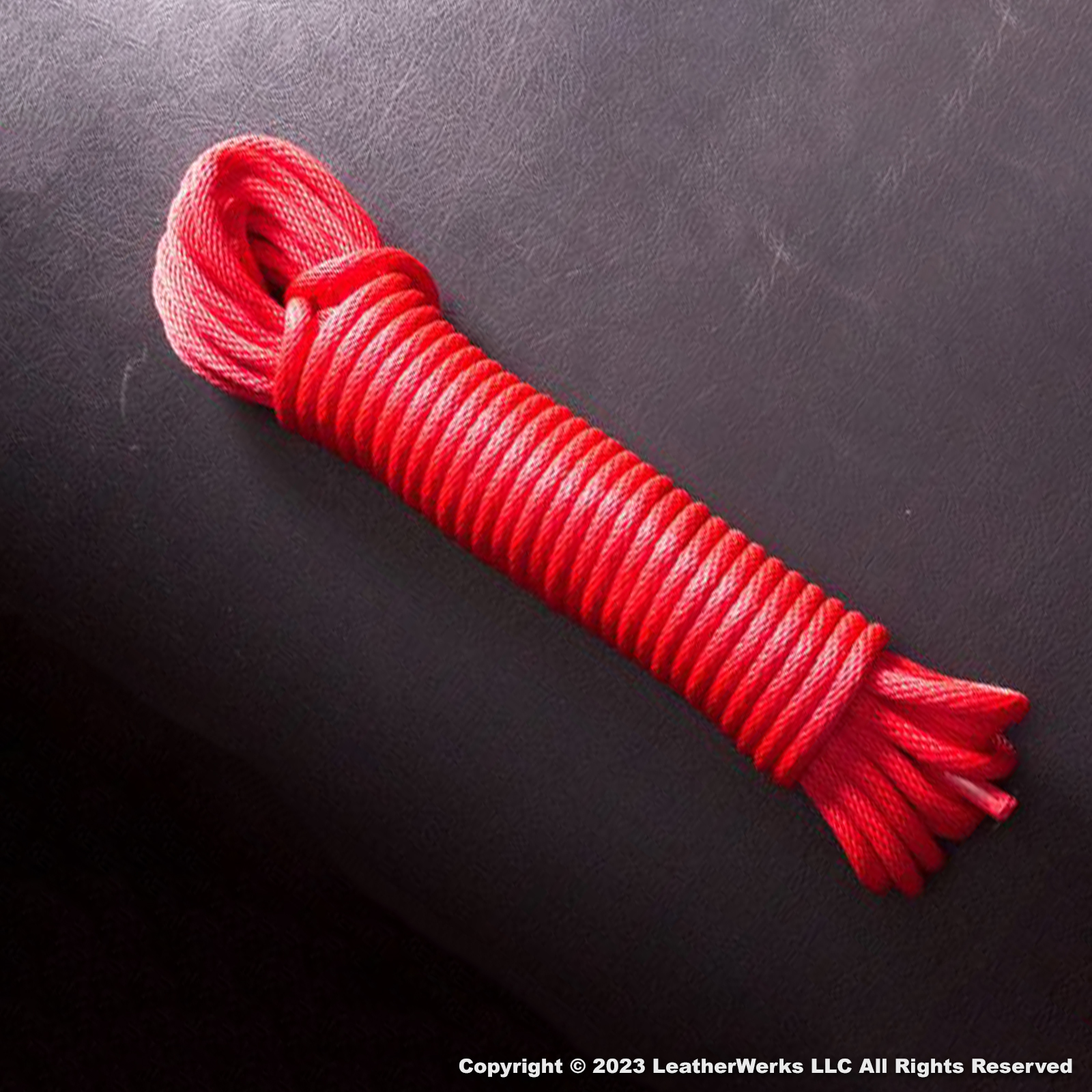 3 8 Inch Poly Rope Red