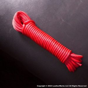 890061XX 3 8 Inch Poly Rope Red