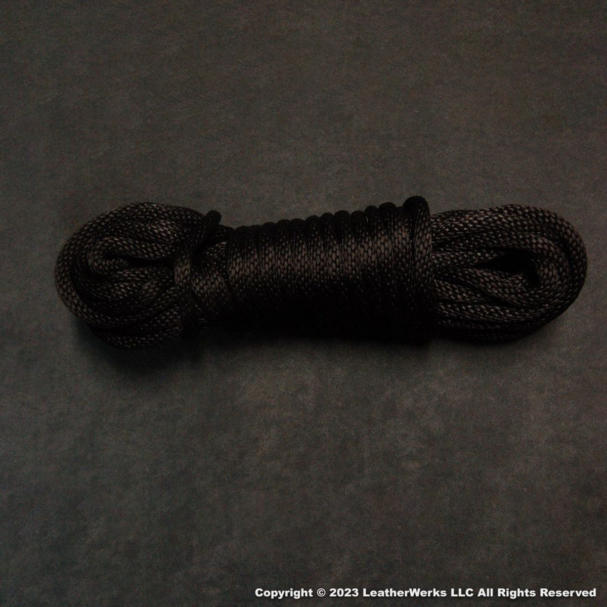 Black 3 8 In Poly Rope per foot