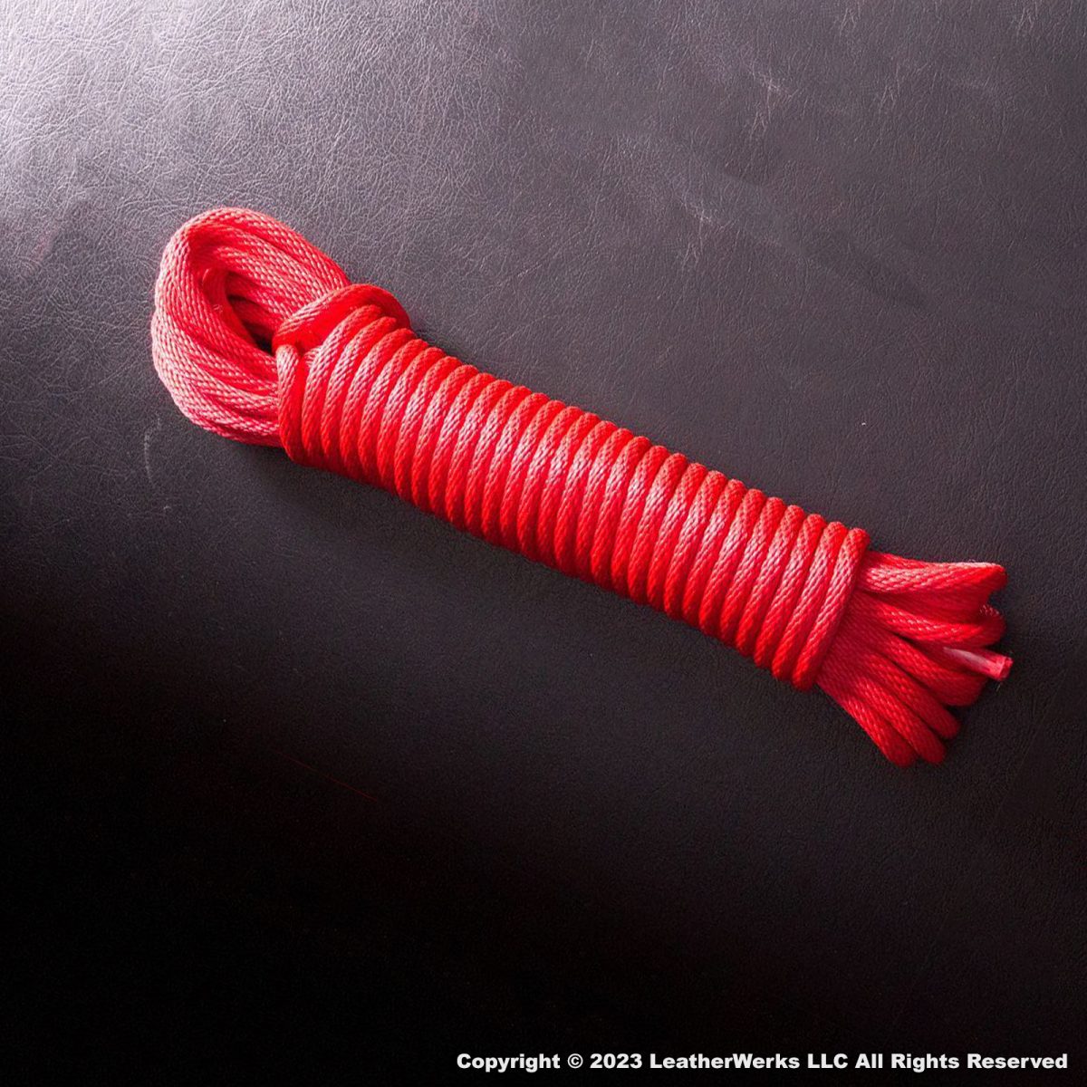 1 4 Inch Poly Rope Red