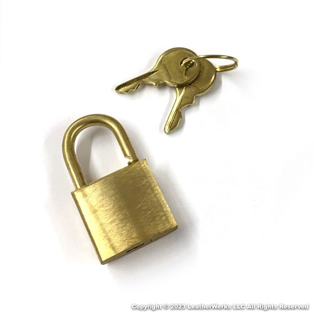 Small Lock Keyed Alike Brass