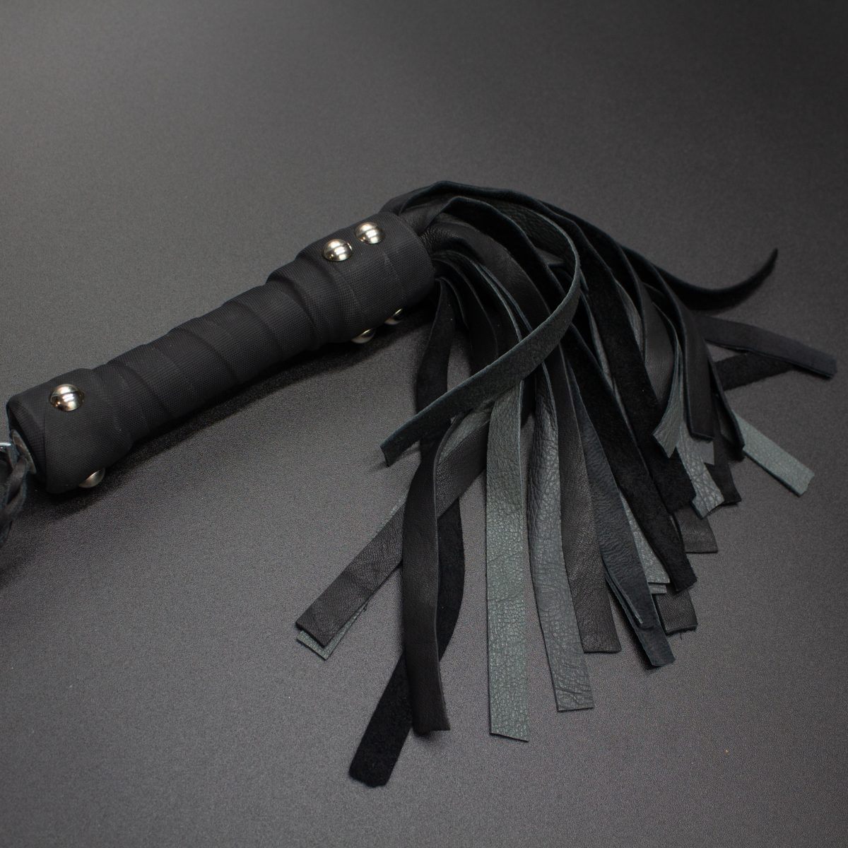 Handy Black and Gray Deer Flogger