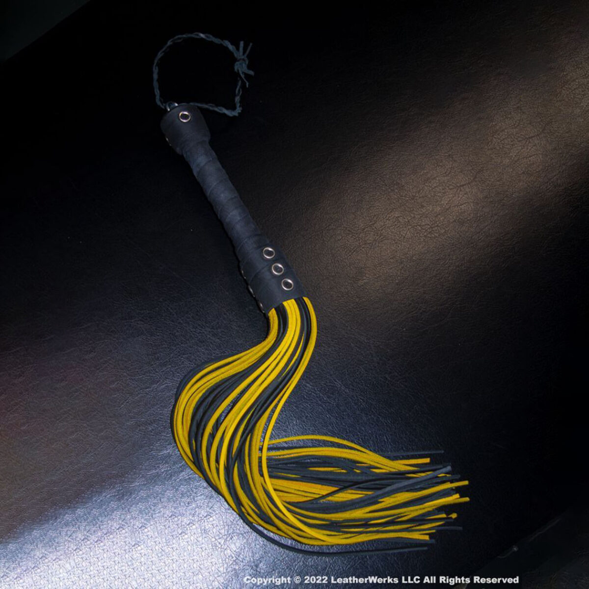 40012007 Full Sized Boot Lace Bk Yellow