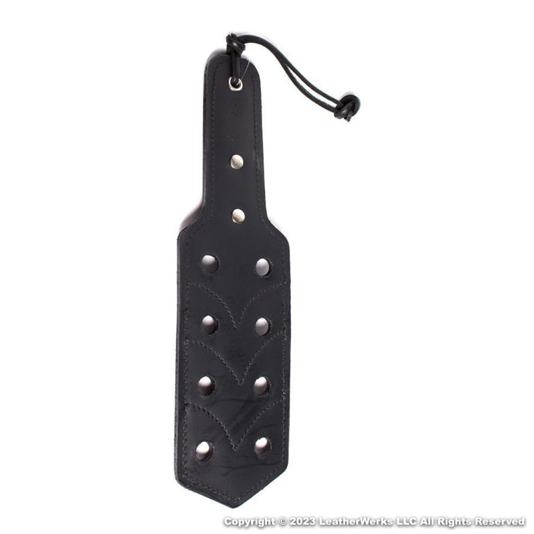 Pocket Paddle Leather Holes