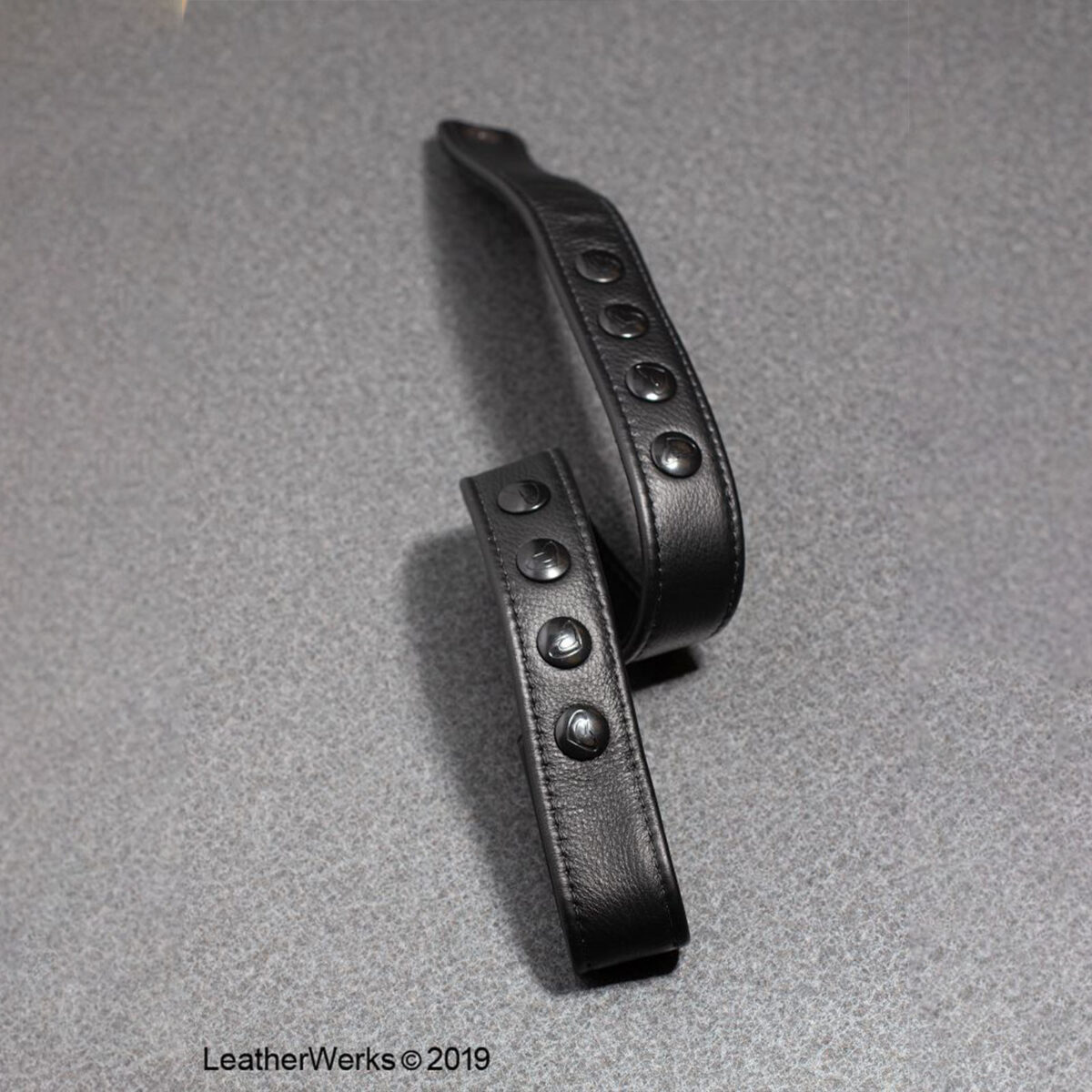 Double Ended Harness Strap Bk