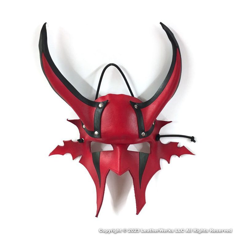 Big Devil Red Black Mask