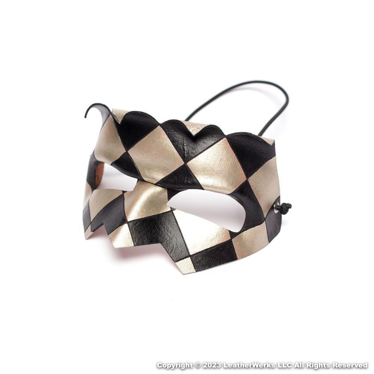 Domino Mask Silver