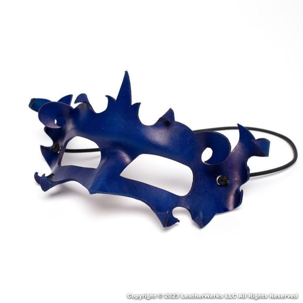 Dark Masquarade Mask Blue