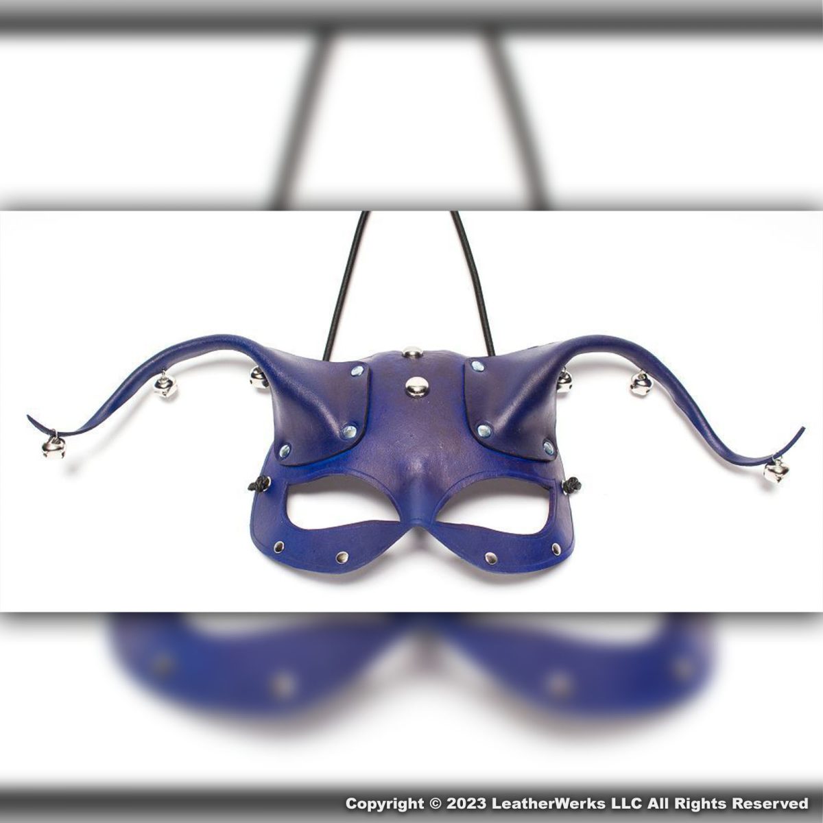 Harlequin Mask Blue