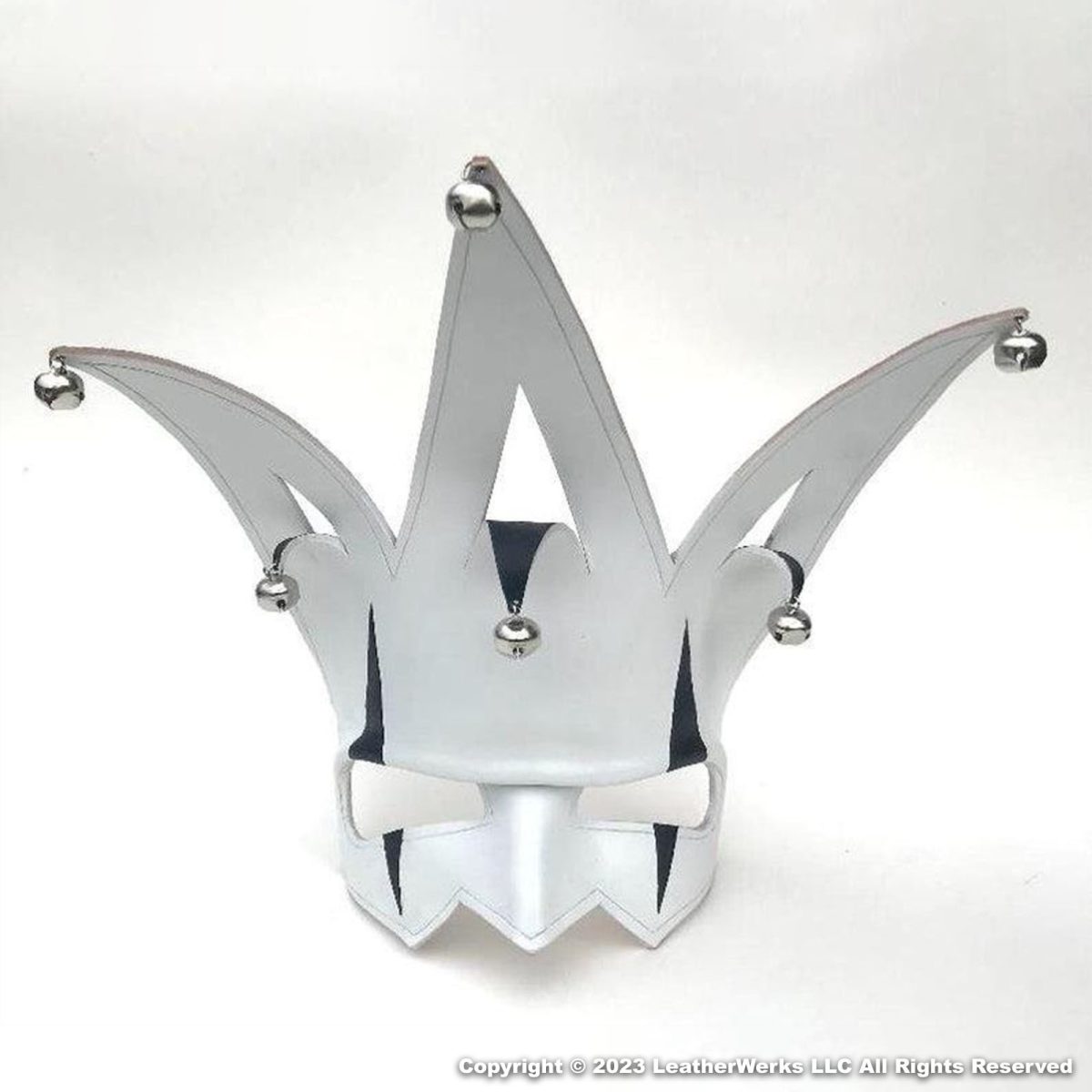 Harlequin Jester Mask - LeatherWerks