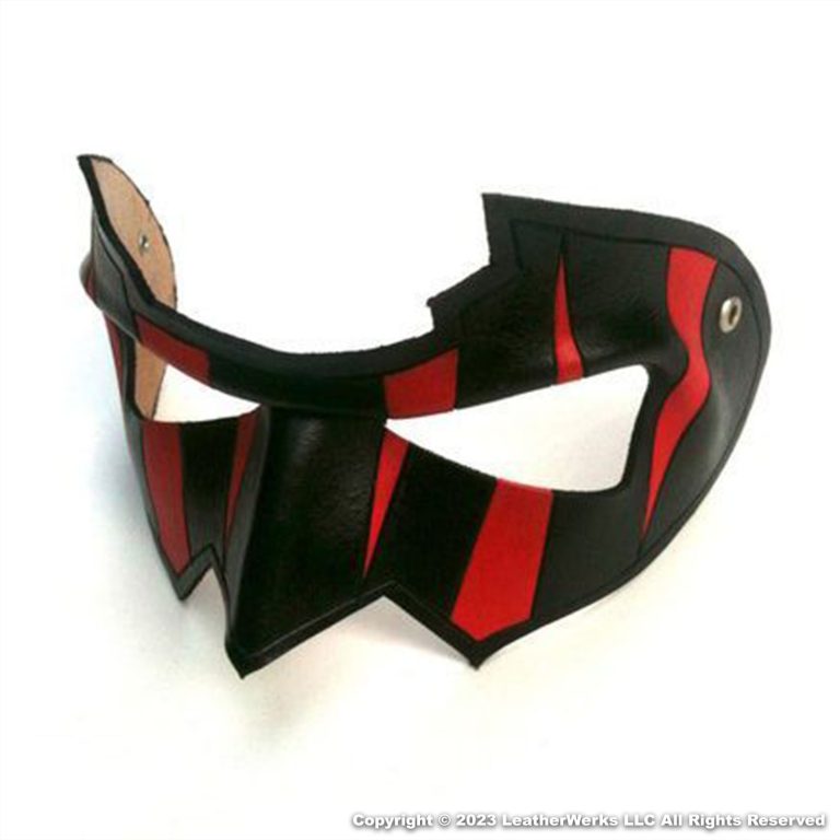 Guardian Mask Red Black