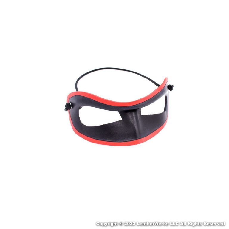 Banded Hero Mask Red
