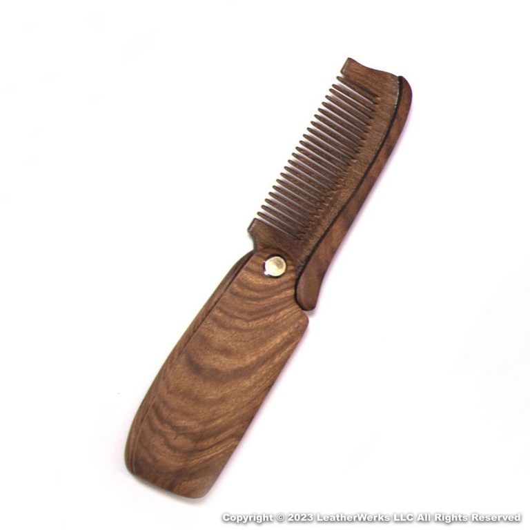 Solid Wood Folding Comb