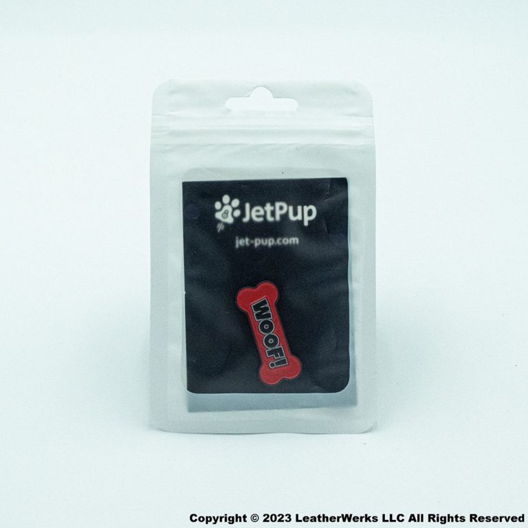 JetPup Woof Pin Red