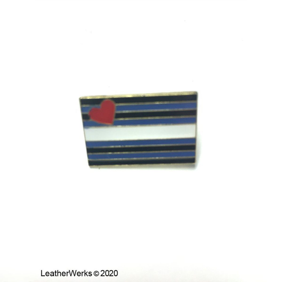 Leather Pride Pin