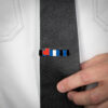 Leather Pride Tie Clip