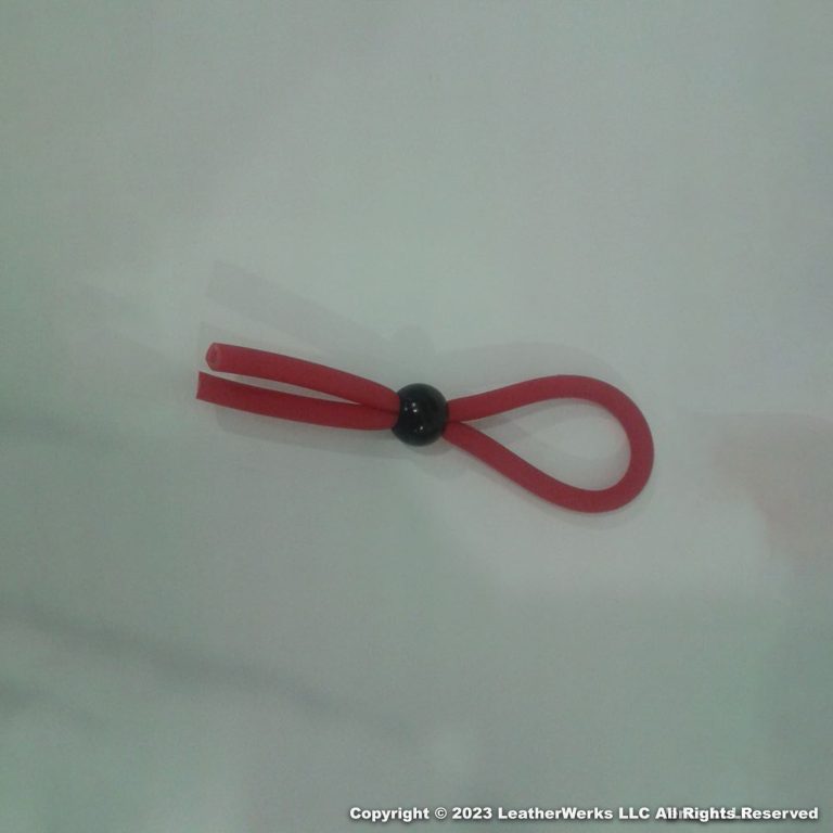 Tubular Cock Ring Red