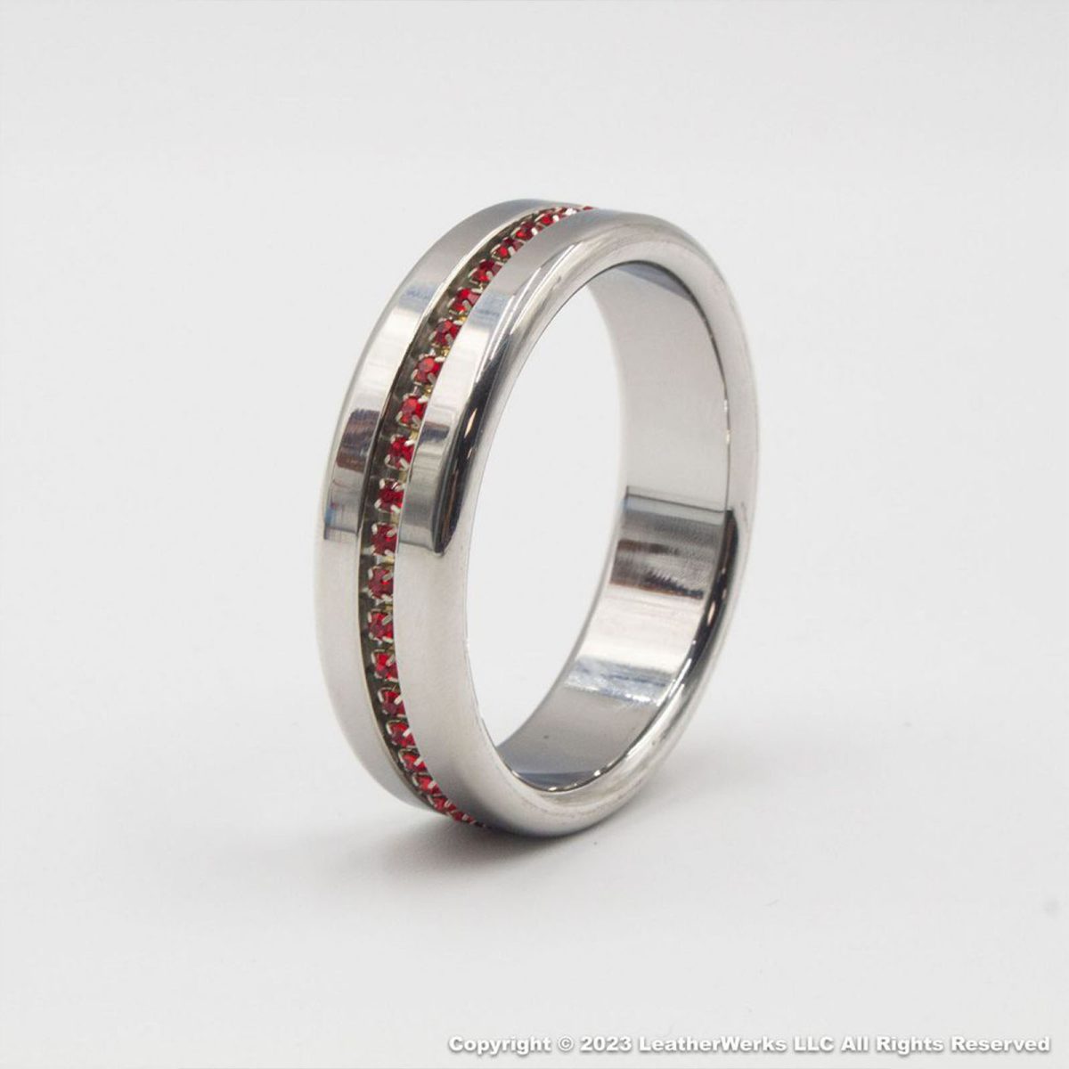 Red Rhinestone Ring