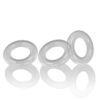 WILLY RINGS 3-pack cockrings Oxballs clear (2)